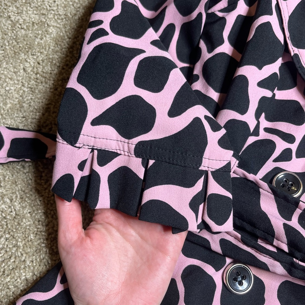 Vintage giraffe print one of a kind blazer - Picture 4 of 6